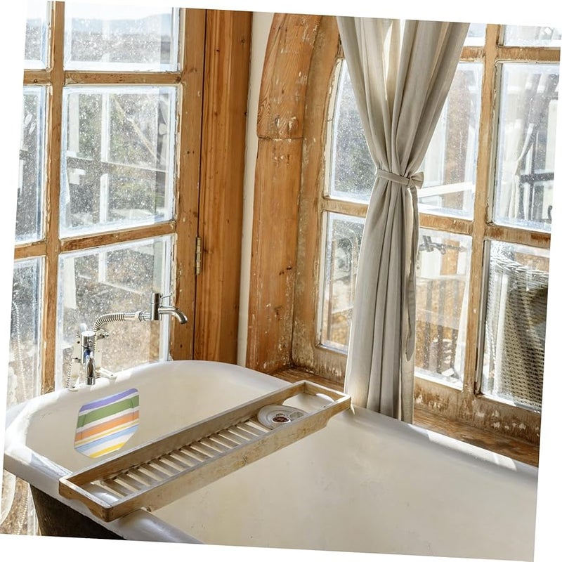 وسادة رأس حوض الاستحمام المحمولة مع أكواب شفط مريحة وسادة الاستحمام - Image 4